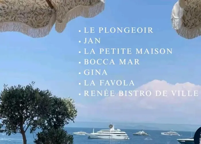 Lägenhet Bulle De Reve A Deux Pas Du Port